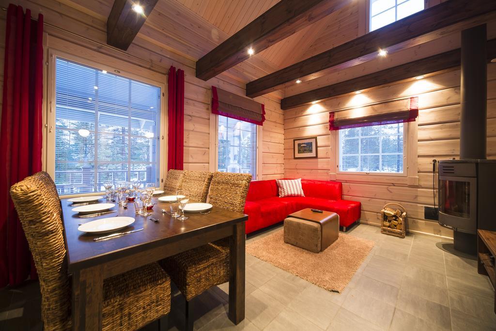 Ounasvaaran Lakituvat Chalets Rovaniemi Ngoại thất bức ảnh