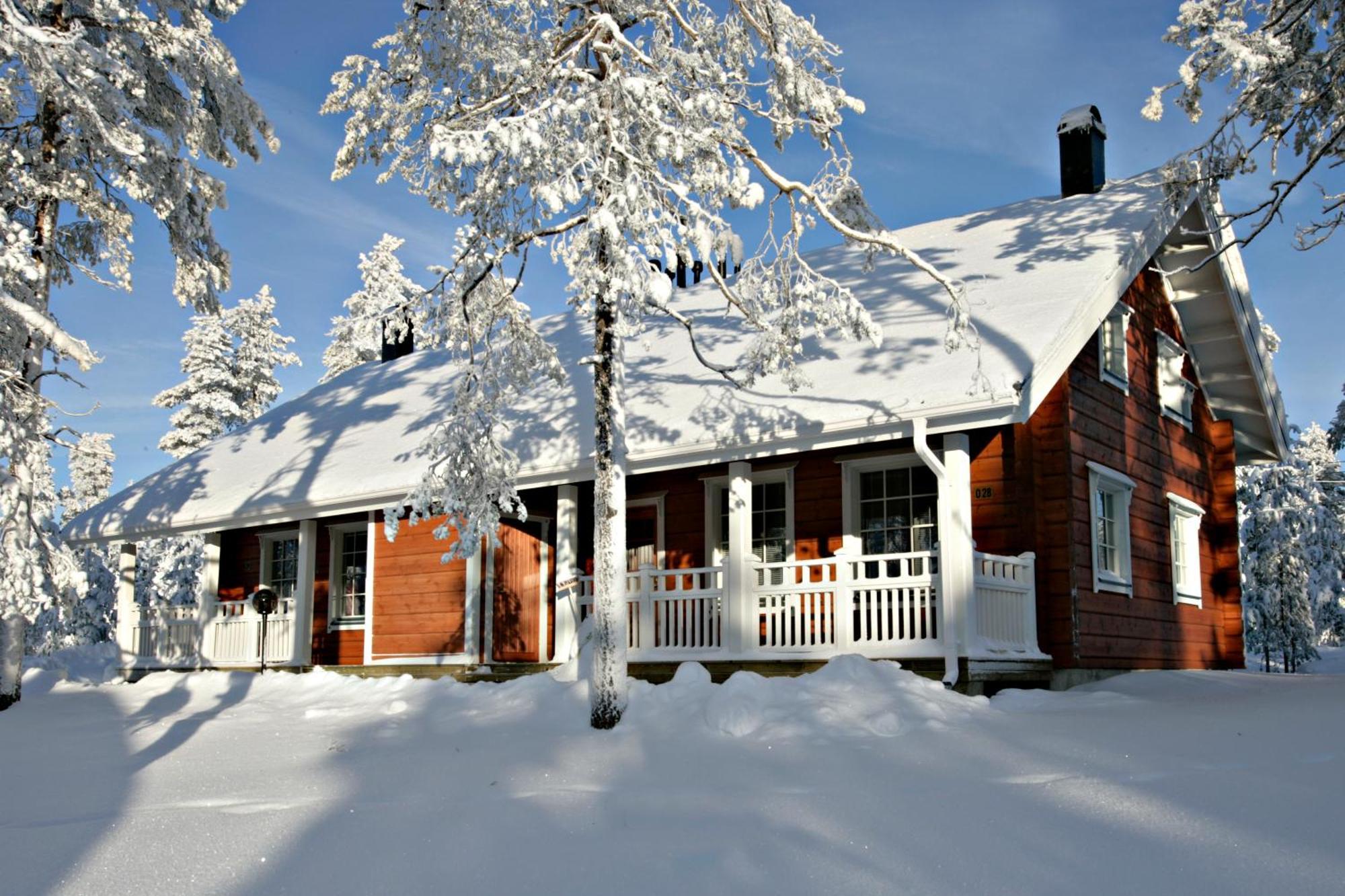 Ounasvaaran Lakituvat Chalets Rovaniemi Ngoại thất bức ảnh