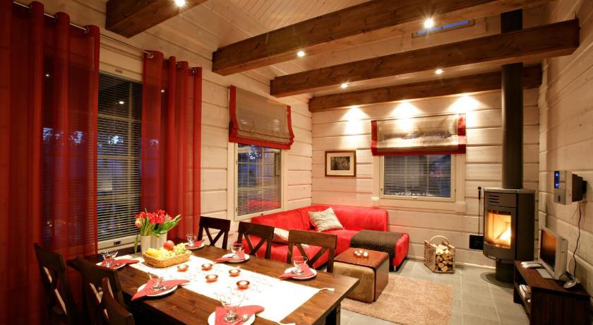 Ounasvaaran Lakituvat Chalets Rovaniemi Ngoại thất bức ảnh