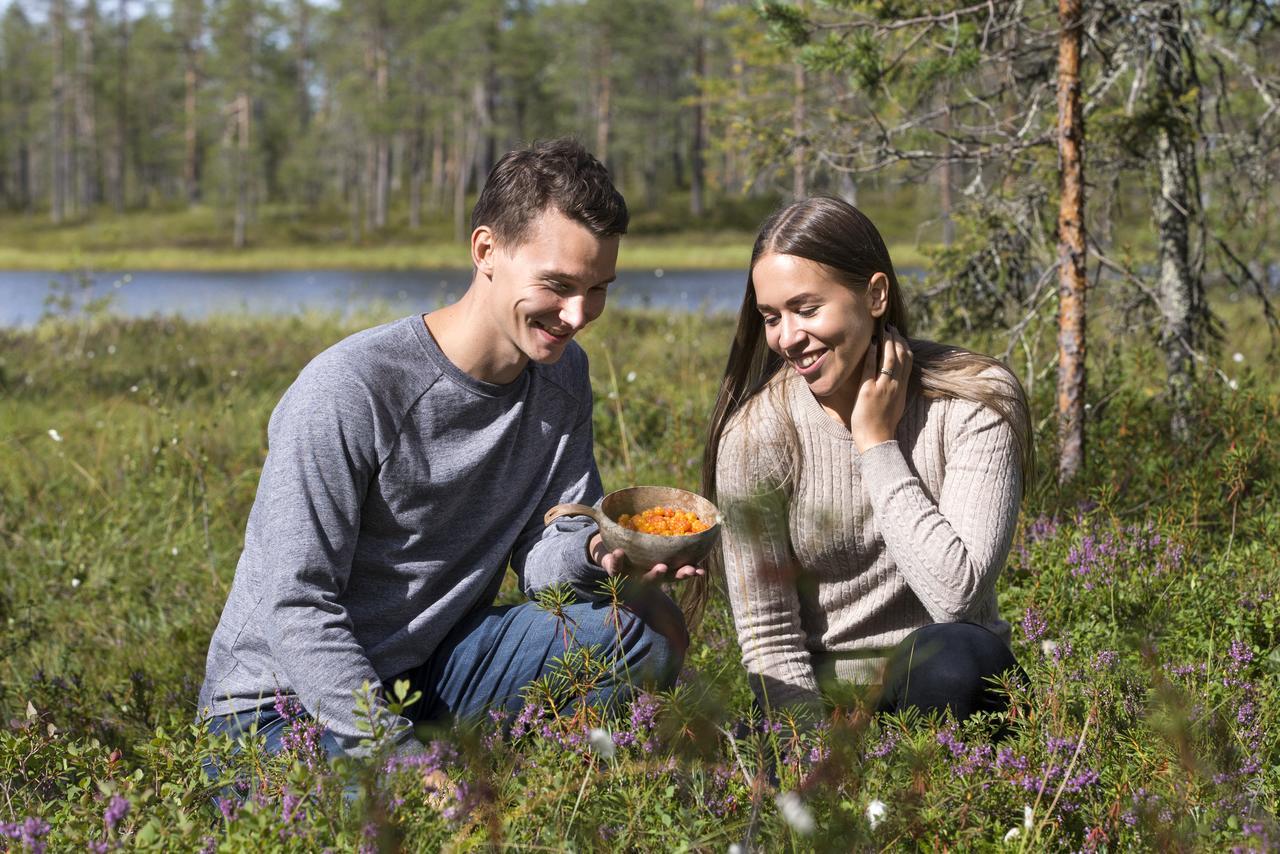 Ounasvaaran Lakituvat Chalets Rovaniemi Ngoại thất bức ảnh